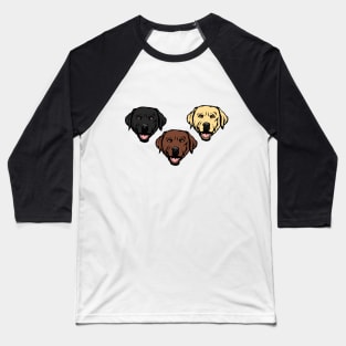 The 3 Labradors Baseball T-Shirt